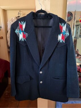 Beautiful Chimayo Wool Blazer